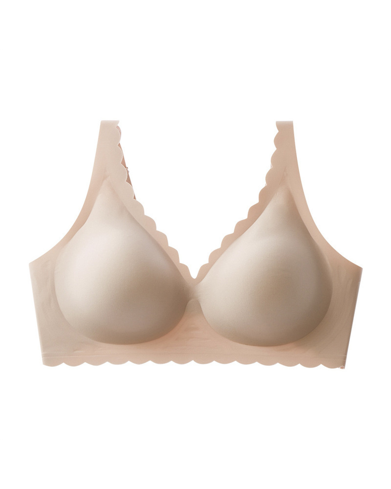 Seamless Side Boob-Minimizing Wire-Free Bra