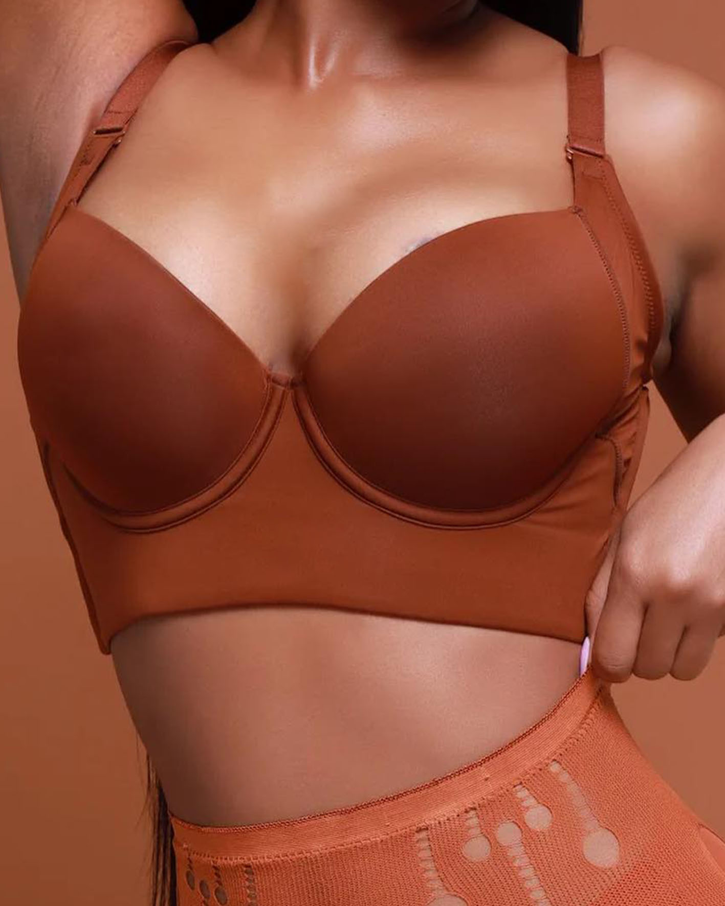 Bras for Women Full Coverage, Plus Size T-Shirt Bra Unlined Bra with U