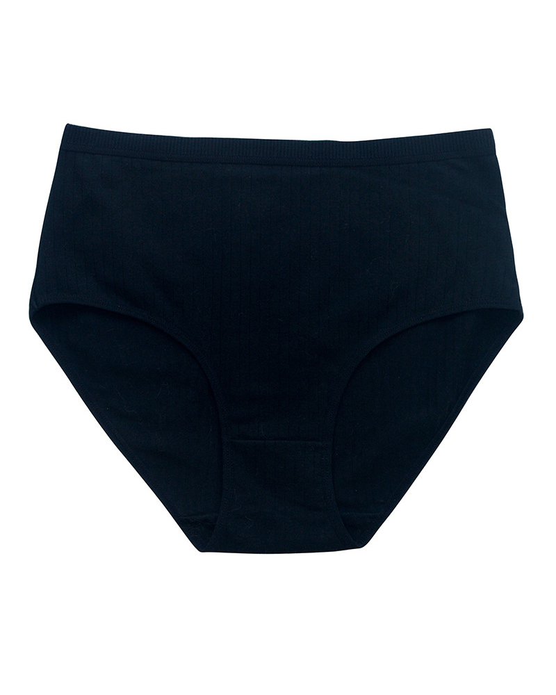 High Waist Pure Cotton Tummy Control Briefs-Curvy-Faja