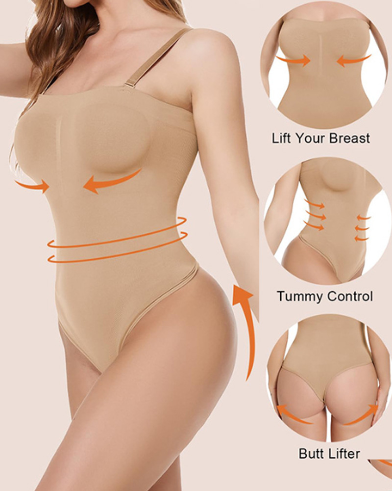 Corset With Detachable Straps