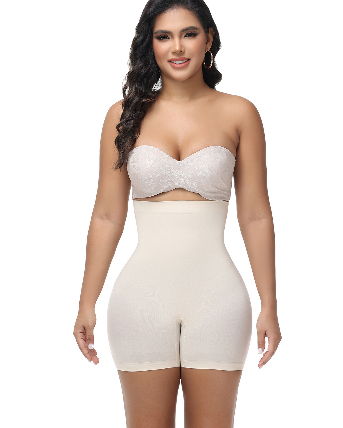 Seamless High Waist Hip-Lifting Shorts