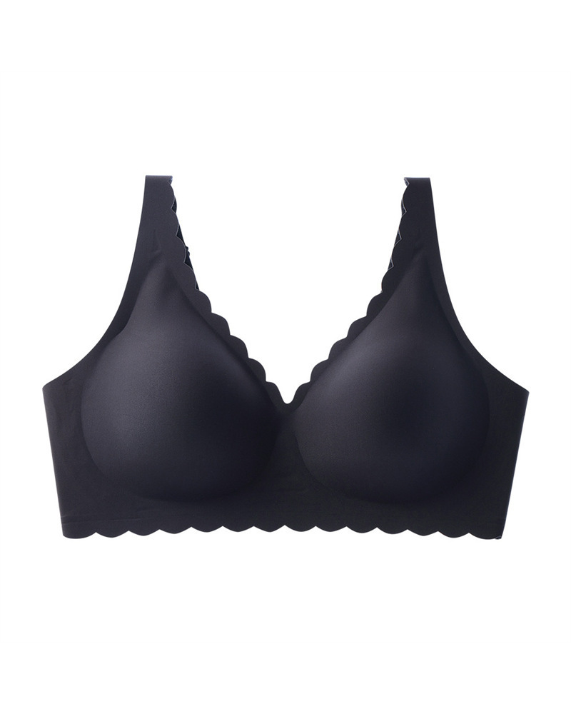 Seamless Side Boob-Minimizing Wire-Free Bra