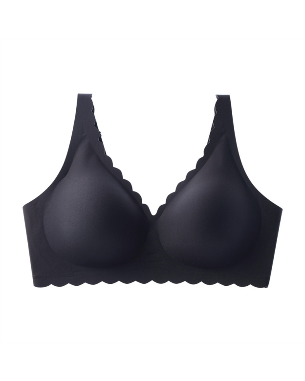 Seamless Side Boob-Minimizing Wire-Free Bra