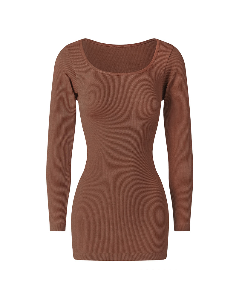 Seamless One-Piece Dress For Lifting Shaping And Tummy Control-Curvy-Faja