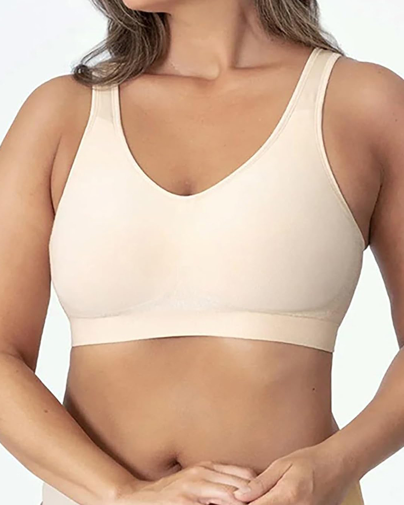 Seamless Elastic Shaping Bra