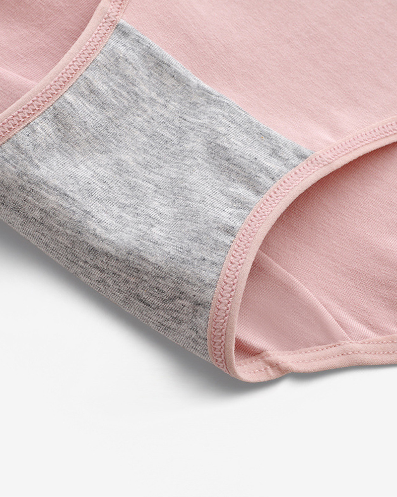 High Waist Cotton Briefs