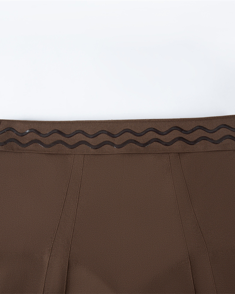 High Waist Seamless Hip-Hugging Skirt-Curvy-Faja