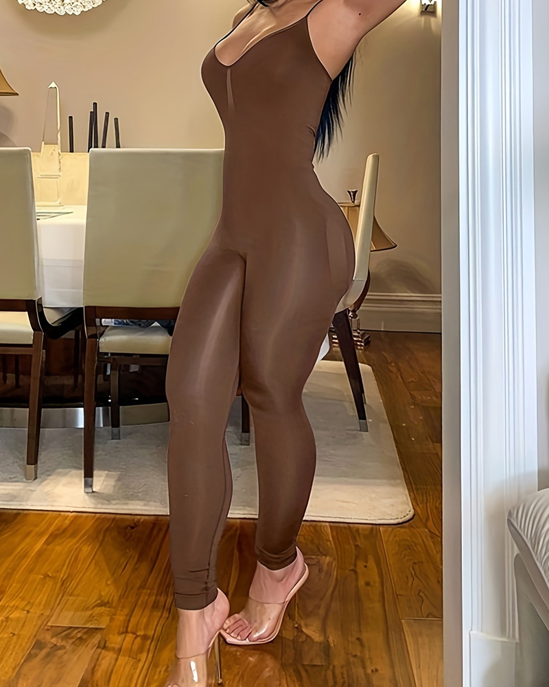 Full Body Control Shaping Jumpsuit-Curvy-Faja