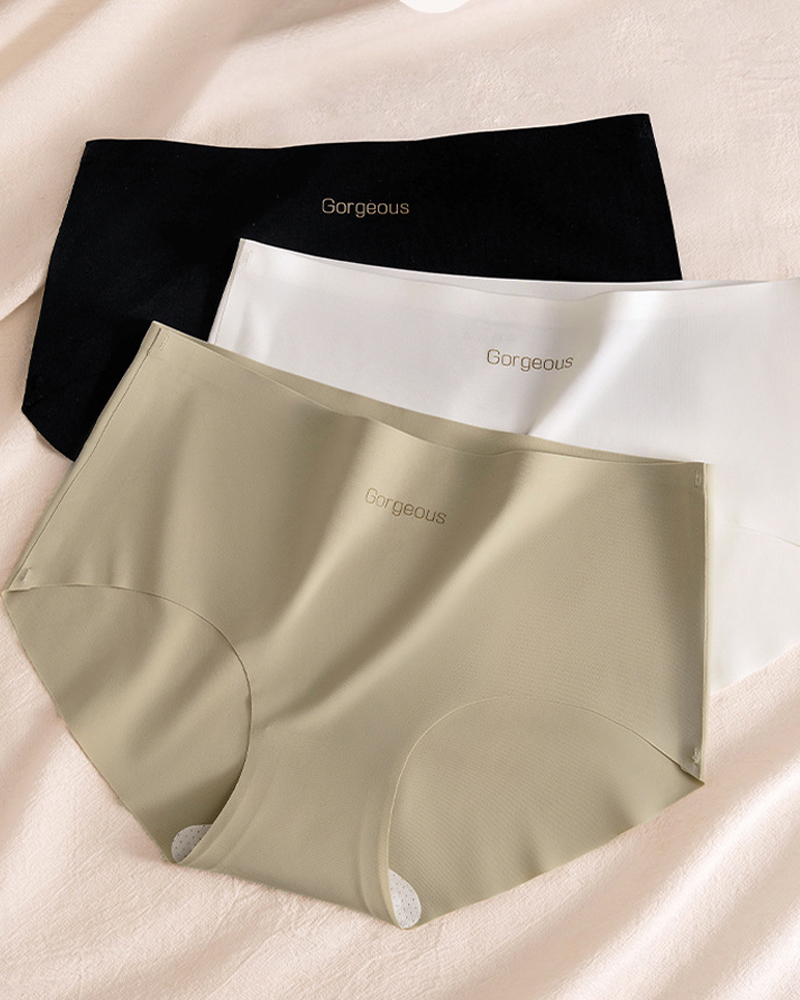 Yoga Fitness Mulberry Silk Antibacterial Seamless Underwear-Curvy-Faja