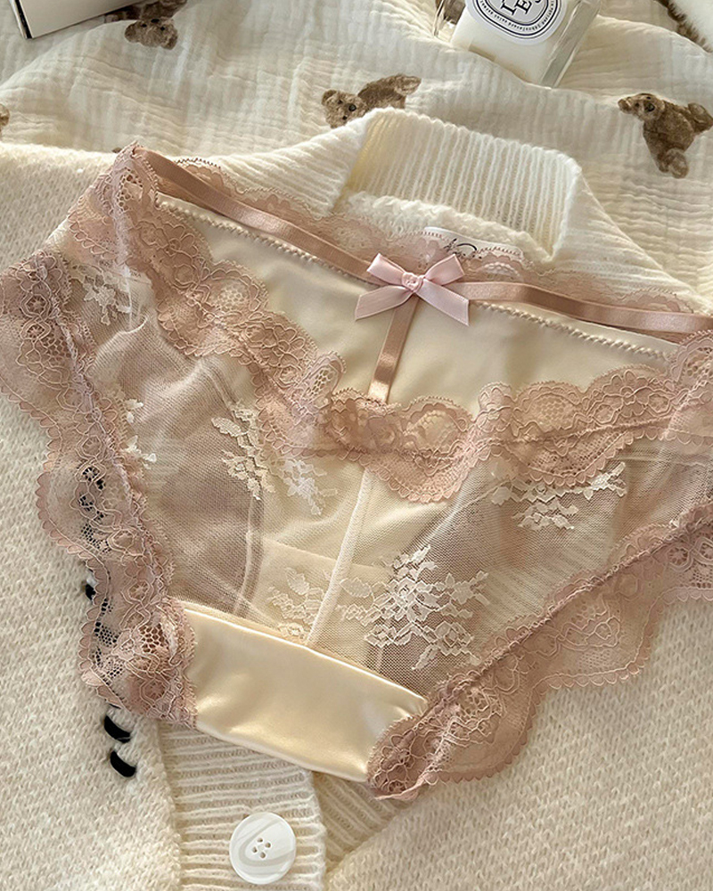 Lace Sexy Panties-Curvy-Faja