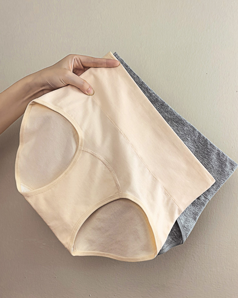 7a Grade Extended Crotch Cotton Women's Underwear-Curvy-Faja