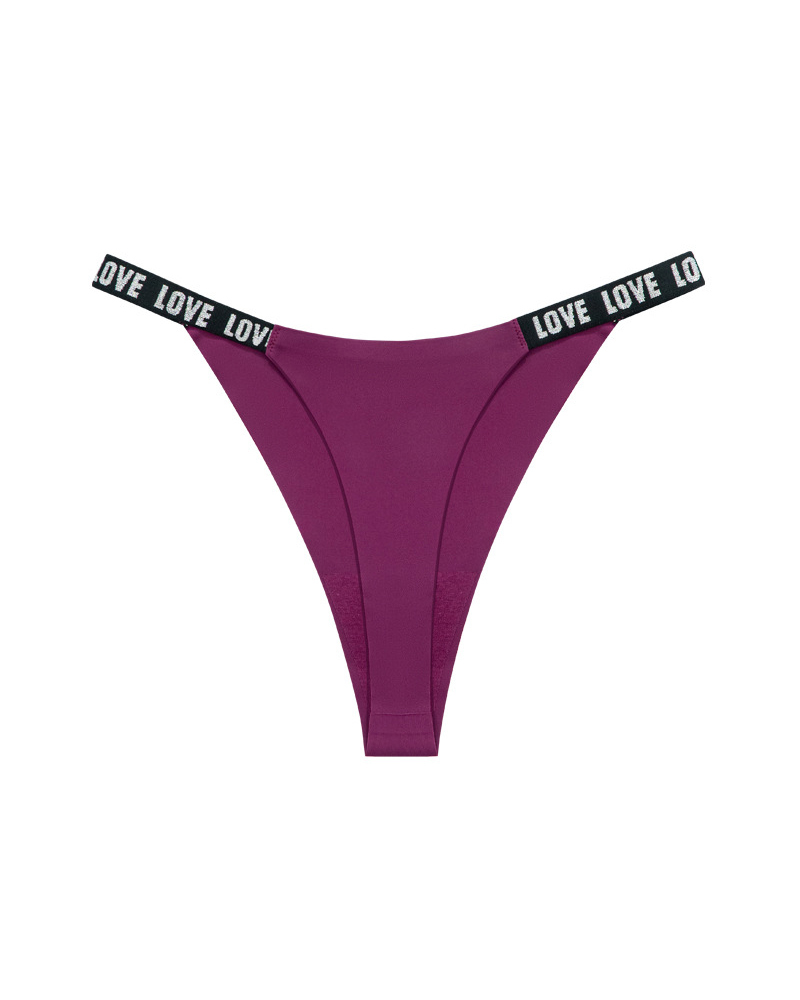 Sexy Low Waist Seamless T Panties-Curvy-Faja