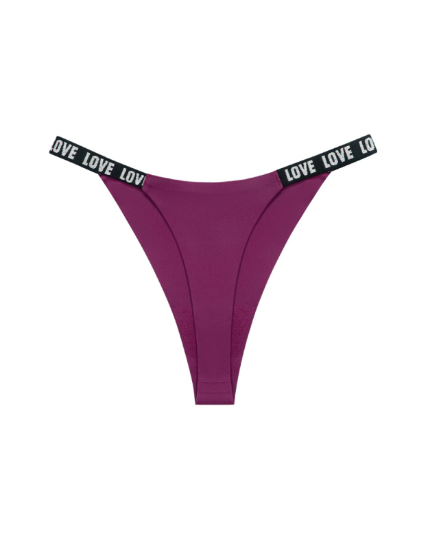 Sexy Low Waist Seamless T Panties-Curvy-Faja