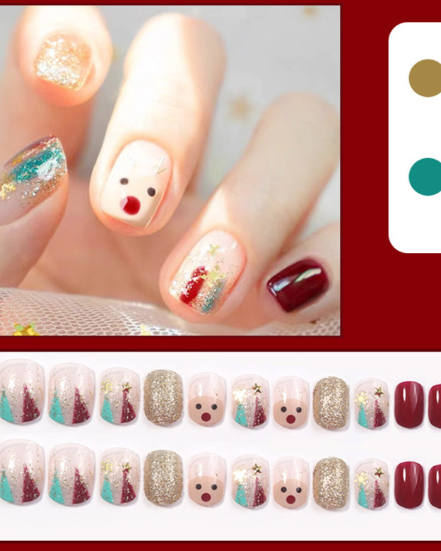 Christmas Detachable Wearing Nail-Curvy-Faja