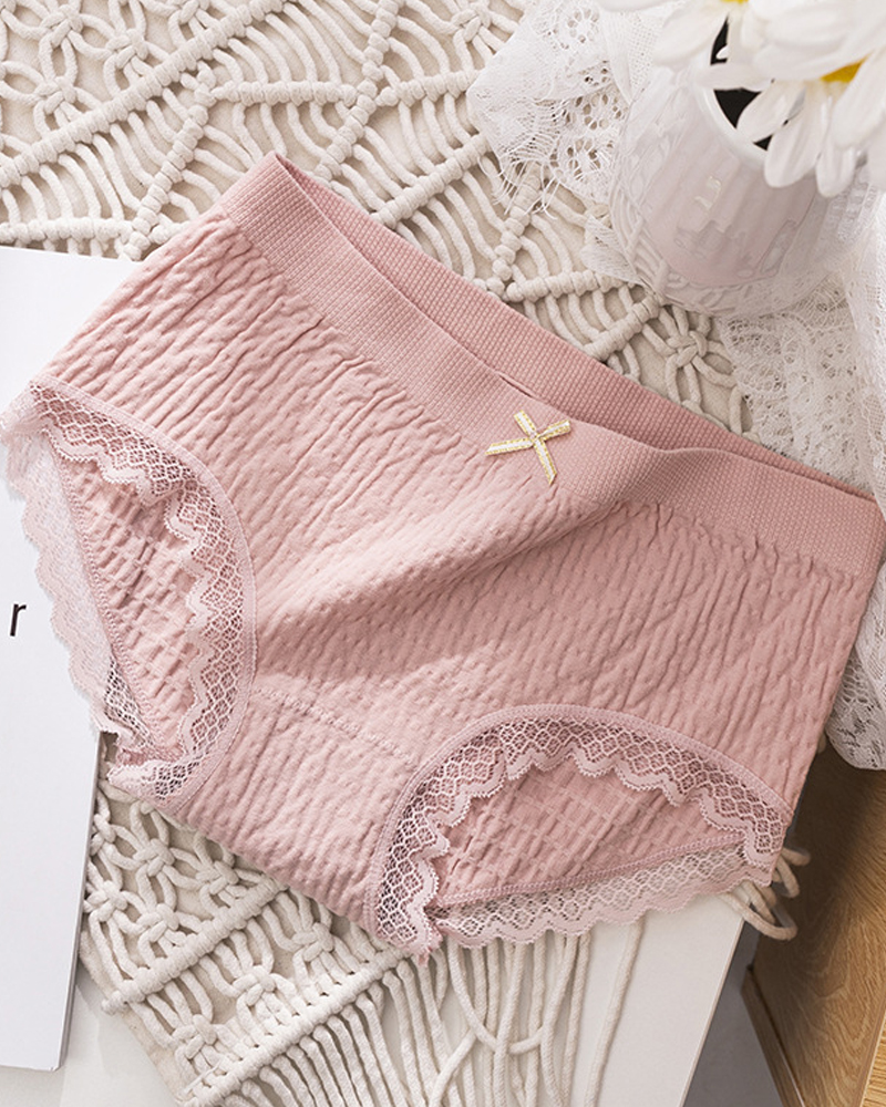 Pure Cotton Graphene Bubble Briefs-Curvy-Faja