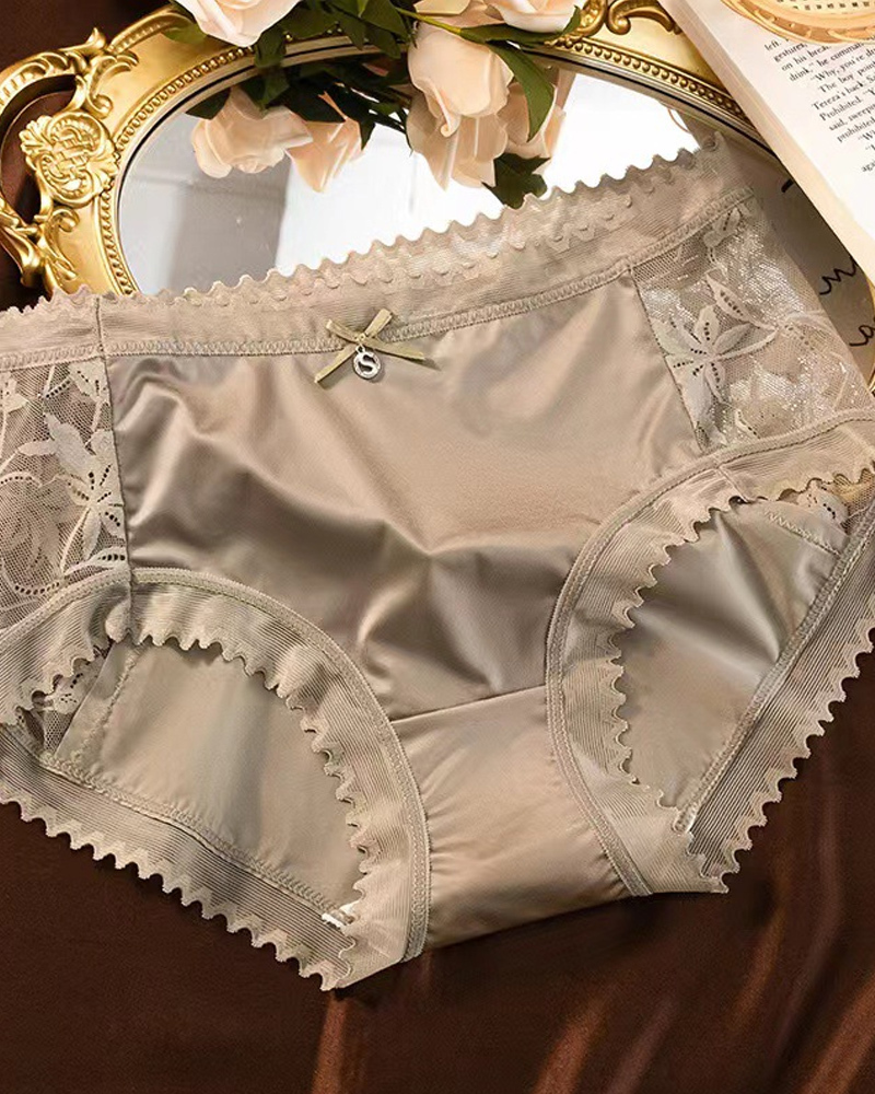 Satin Luxury Sexy Lace Panties