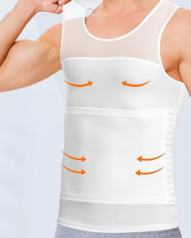 Side-Breasted Men's Shapewear