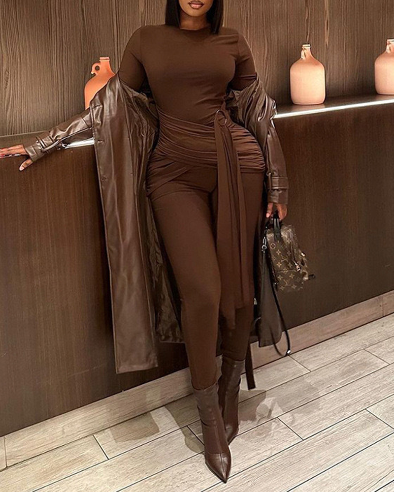 Sexy Figure-Hugging Bodycon Jumpsuit