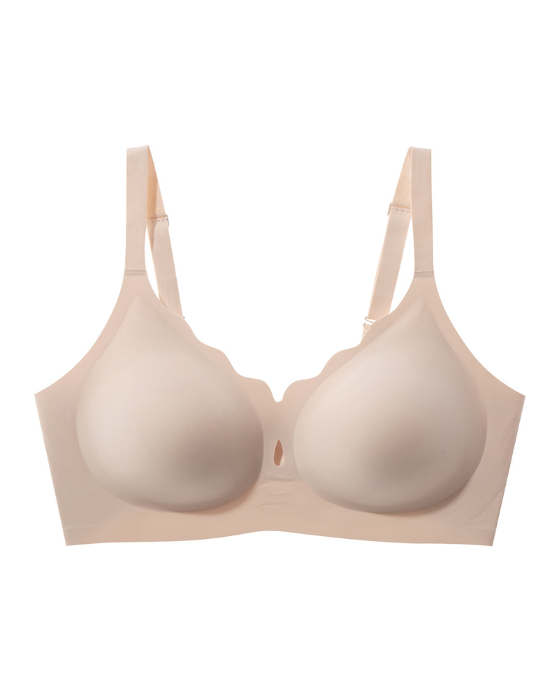 Wire-Free Push-Up Anti-Sagging Backless Bra