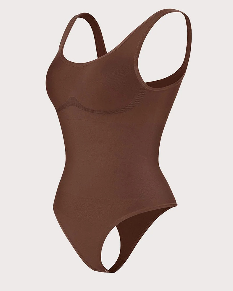 Vest Style Triangle Bodysuit