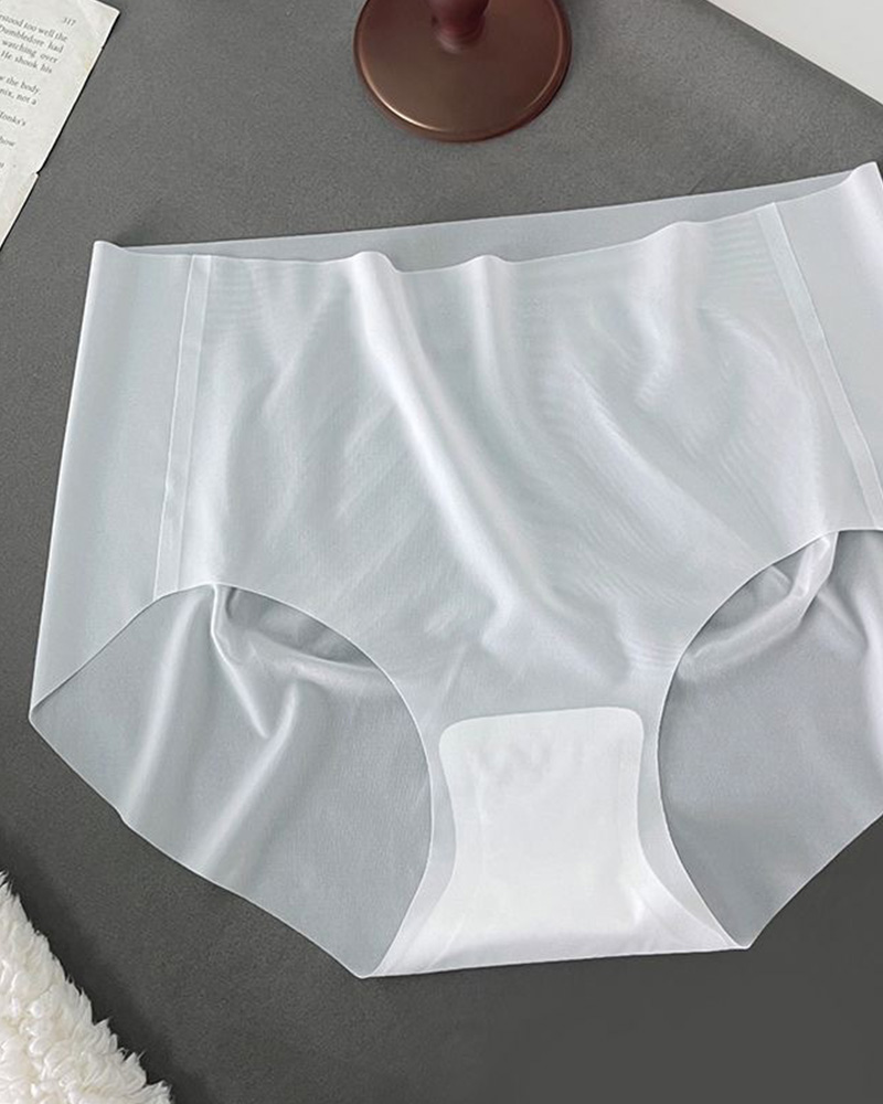 Seamless Ice Silk Mask Panties