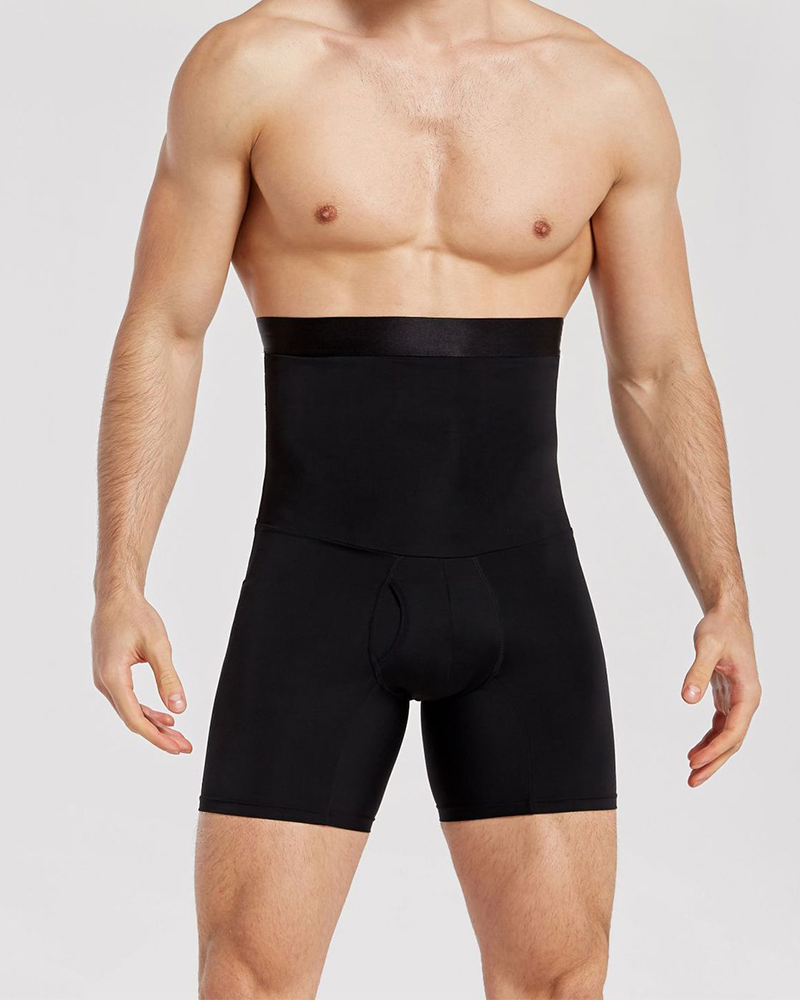 Men's Breathable Layer Waist Shaping Butt Lifting Slimming Pants