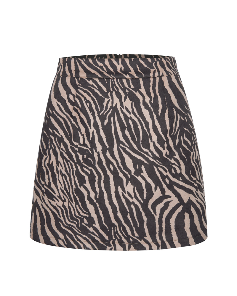 Leopard Print Sexy Hip Skirt (Pre-Sale)
