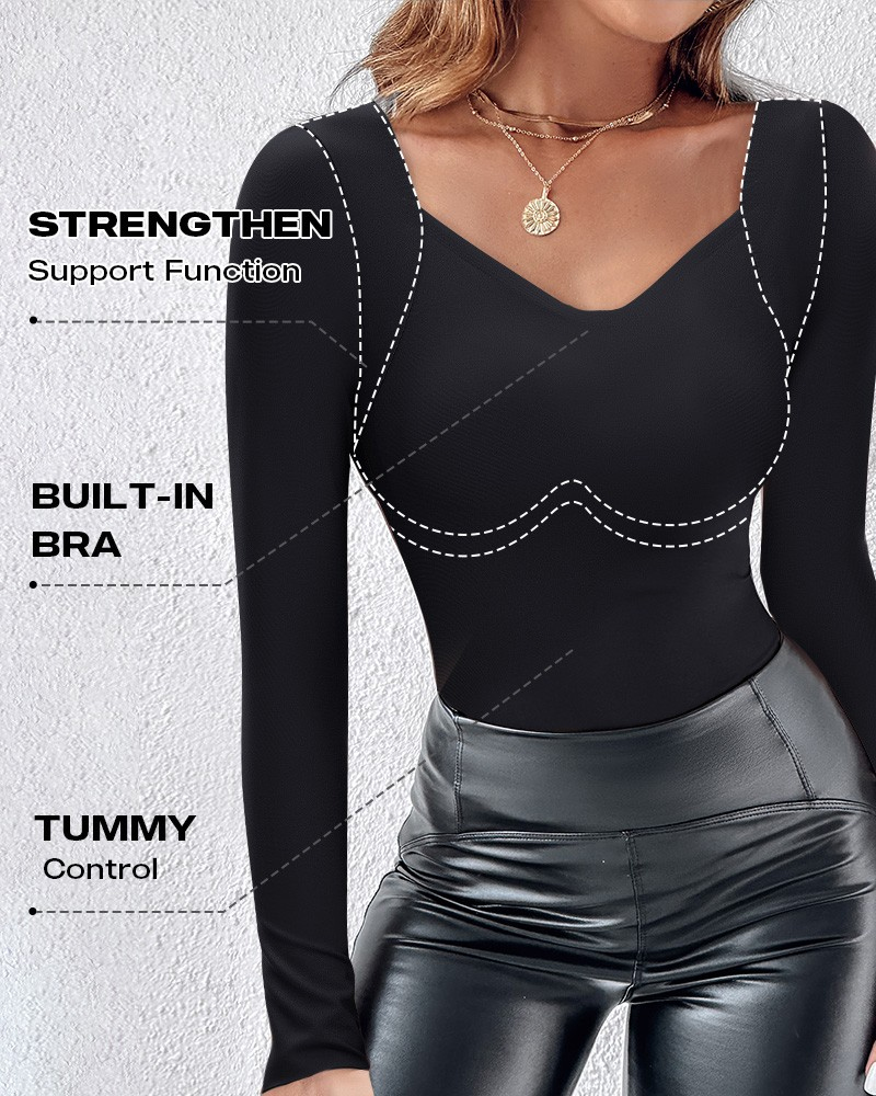 Padded Body Shaping Top-Curvy-Faja