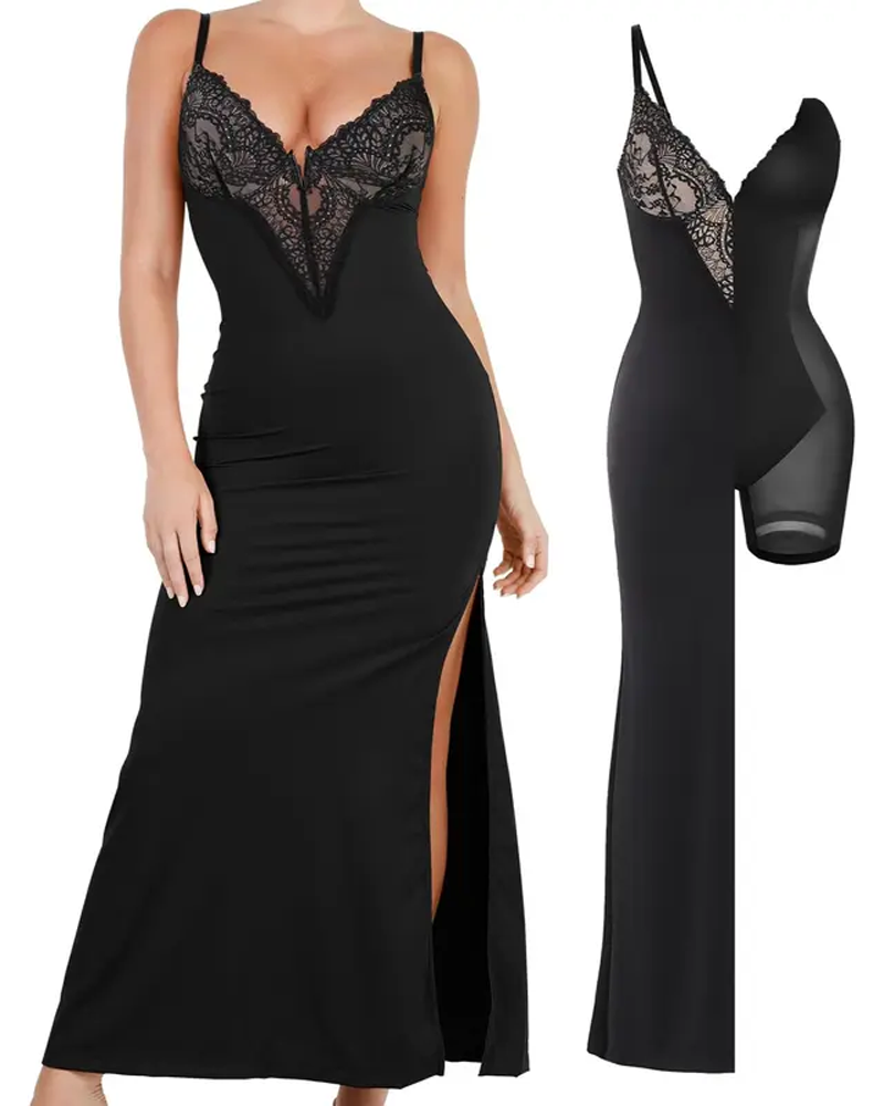 Sexy Lace Built-In Shaping Dress
