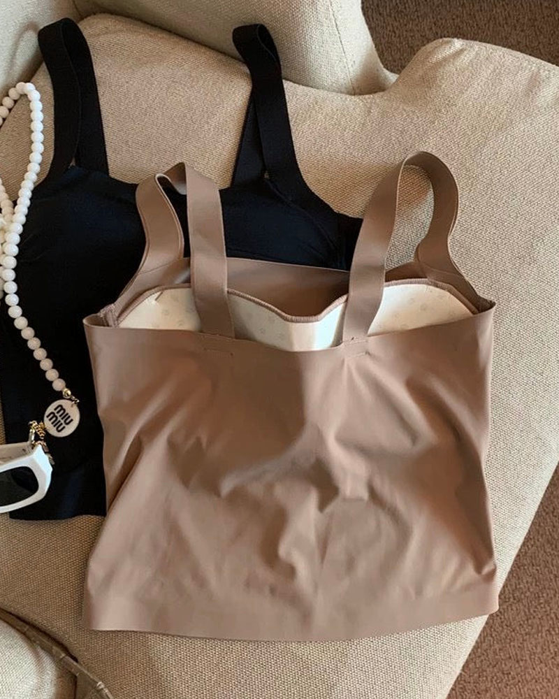 Slimming Vest With Chest Pads