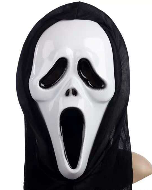 Retro Halloween Mask-Curvy-Faja