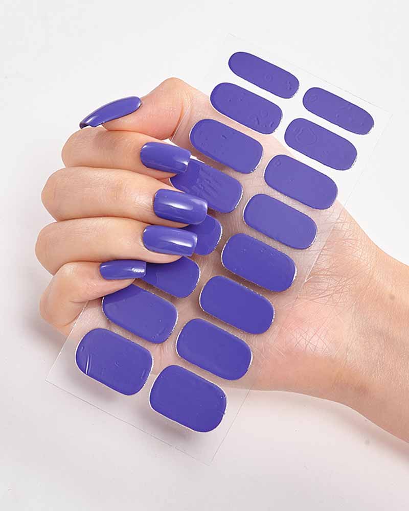 Simple Nail Sticker-Curvy-Faja