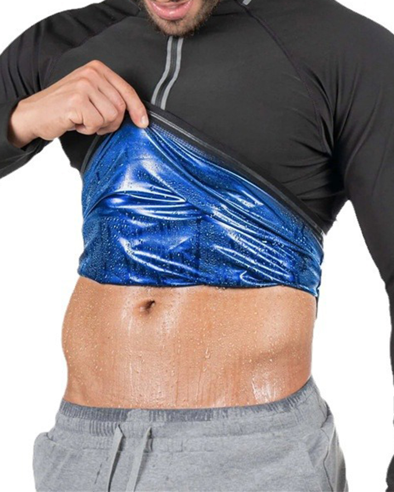 Zipper Vest Long Sleeve Sweatshirt