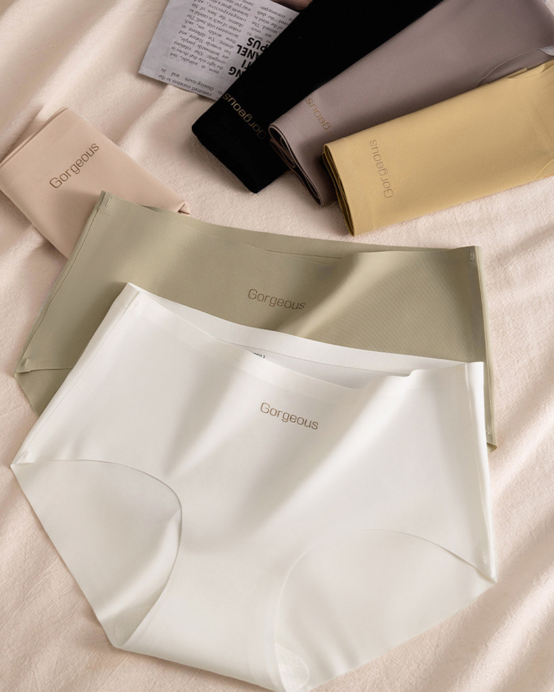 Yoga Fitness Mulberry Silk Antibacterial Seamless Underwear-Curvy-Faja