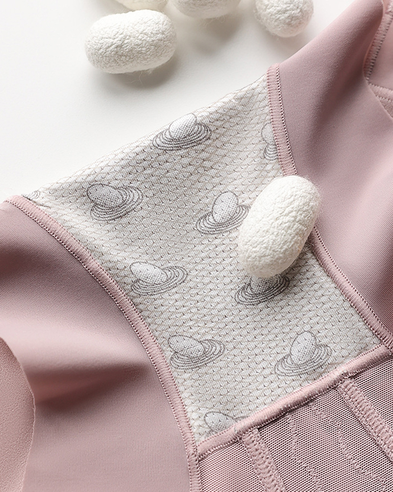 Silk Antibacterial Crotch Tummy Sculpting Body Shaping Panties