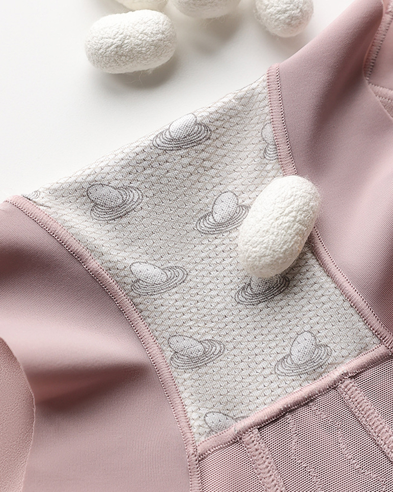 Silk Antibacterial Crotch Tummy Sculpting Body Shaping Panties