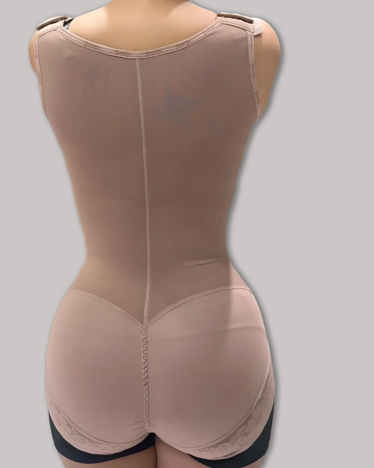 2025 Curvy-Faja Button Down Bodysuit Shapewear - Tummy Control Thong Bodysuit with Snap Closure