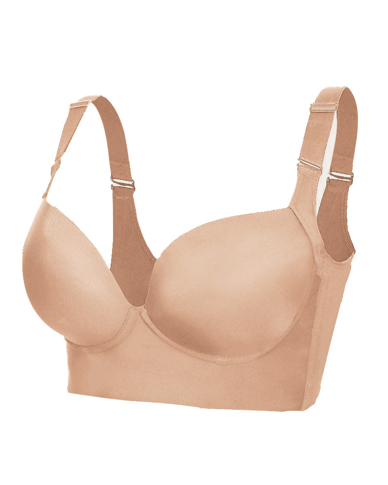 Deep Cup Full Back Coverage Bra