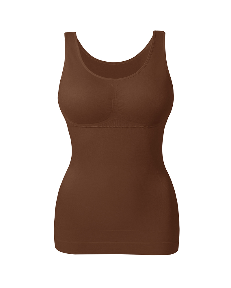 Padded Chest Shaping Vest-Curvy-Faja