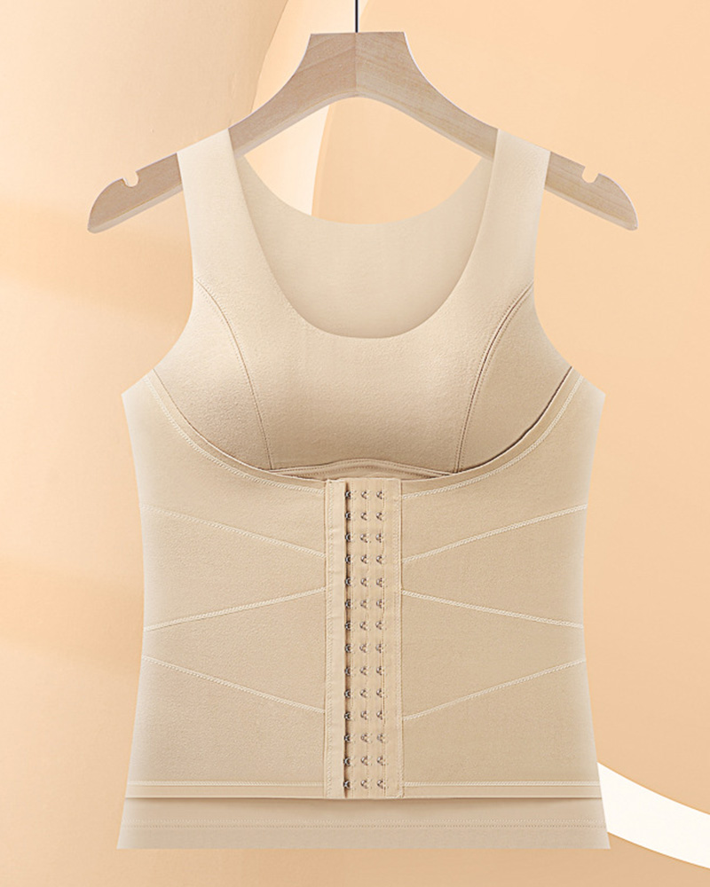 Derong Warm Body Breasted Shapewear Vest