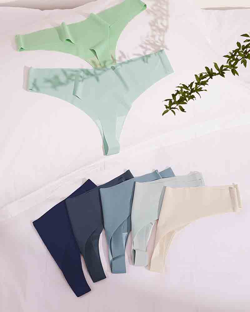 Ice Silk Seamless Sports Quick-Drying Underwear