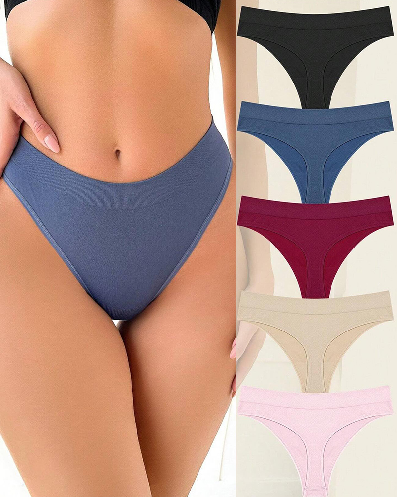 Sexy Invisible Sports Fitness Thong Briefs-Curvy-Faja