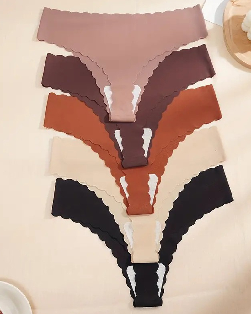 Sexy Mid-Rise Ribbed Cotton Briefs-Curvy-Faja