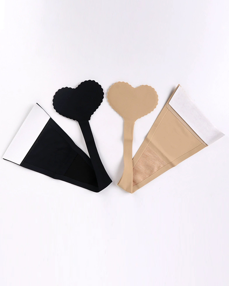 Sexy Reusable Silicone Self-Adhesive T-Back Panties-Curvy-Faja