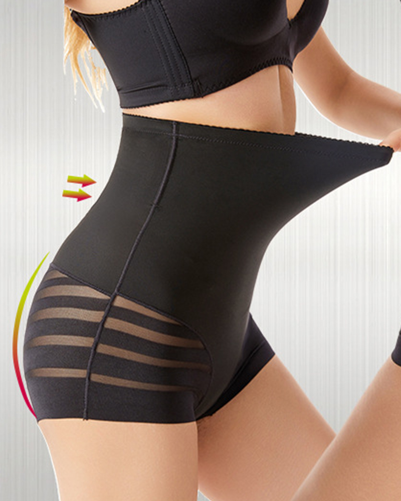 Anti-Slip Waistband Steel Bone Body Shaping Underwear
