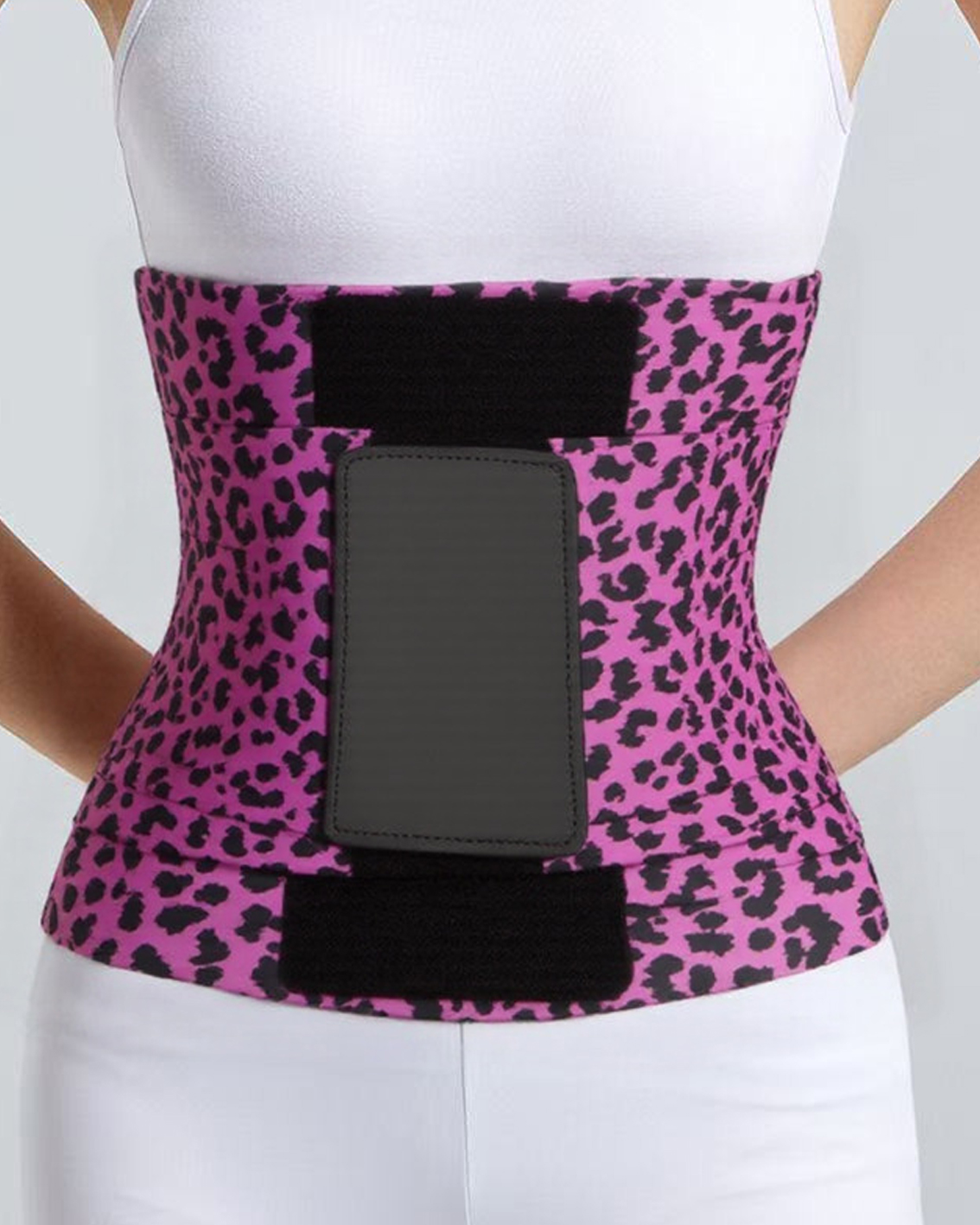 Leopard Print Elastic Tummy-Control Waist Trainer Belt
