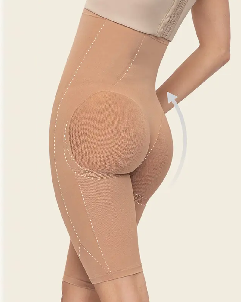 Invisible High-Waisted Shaping Shorts (Pre-Sale)-Curvy-Faja