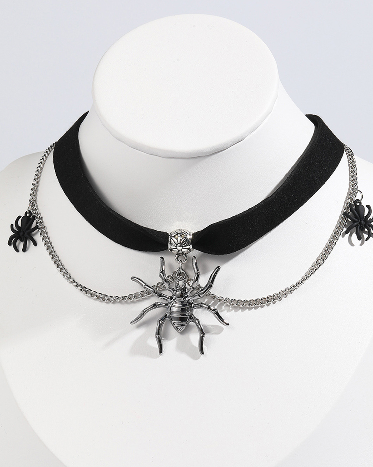 Halloween goth necklace