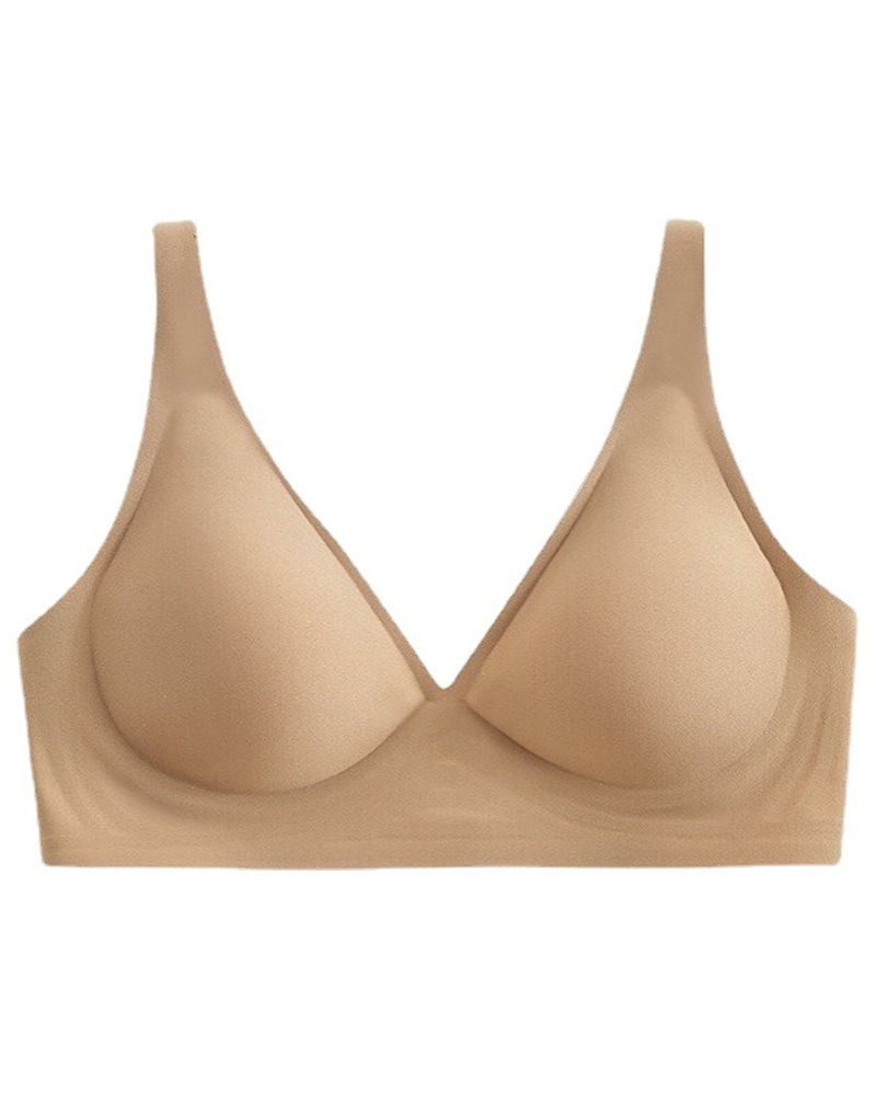 Seamless Deep V Sexy Bra