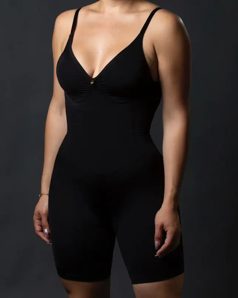 Comfortable Seamless Adjustable Strap One Piece Tummy Control Shapewear (Pre-Sale)